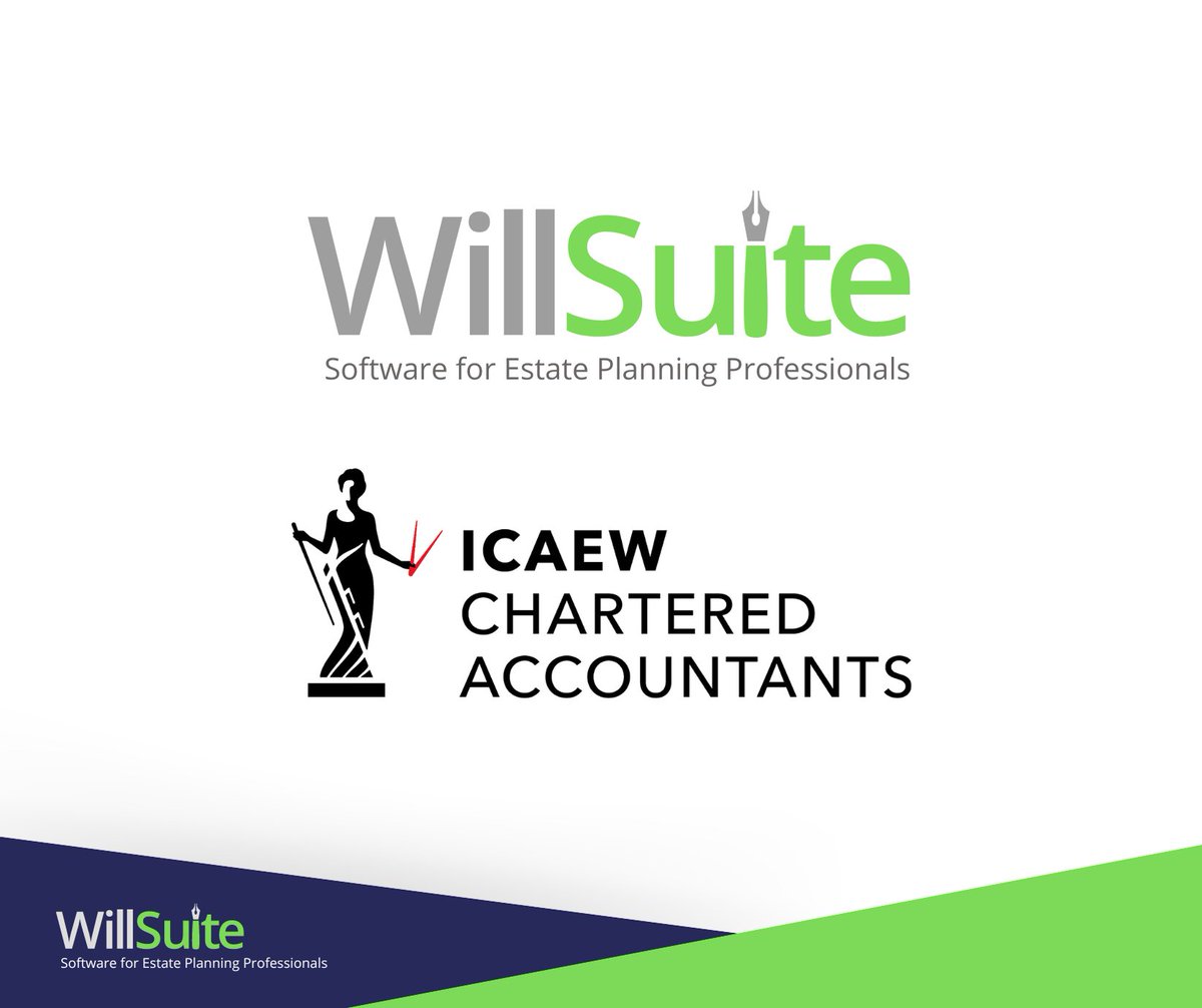 Did you know we're partnered with the <a href="/ICAEW/">ICAEW</a>? You can learn more by checking out our partners page - zurl.co/2O4n or our recent article all about opportunities for accountants! - zurl.co/9ONk #icaew #willsuite #accountants