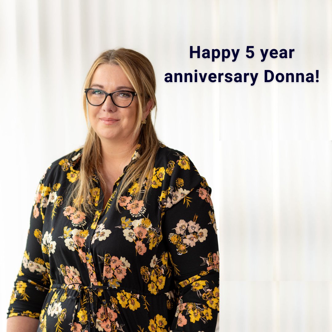 Today we are celebrating 5 years of Donna Spells at Levi Solicitors! Donna is an experienced Conveyancer, and a valued member of our team. Congratulations Donna! #WorkMilestone #WorkAnniversary