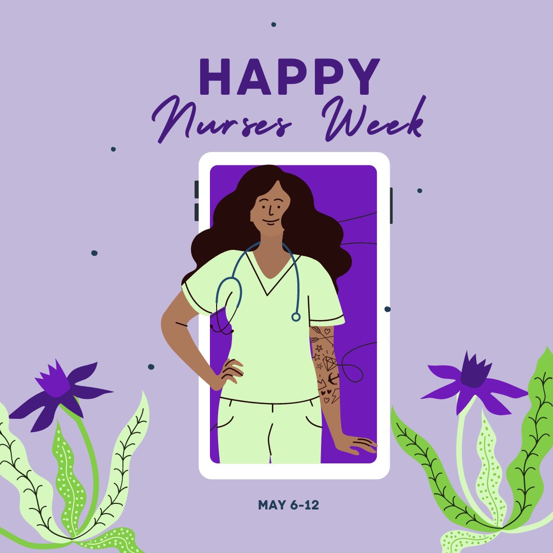 Happy Nurses Week! Thank you to all nurses for your dedication to caring for us all. Be sure to thank the amazing nurses in your life today! #DonateLife #NursesWeek