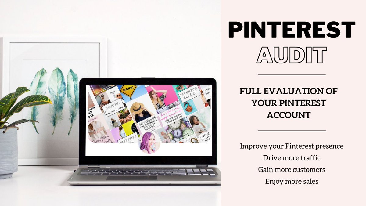 Are you looking for a little help with your Pinterest? Grab your Pinterest Account Audit today. This service is for business owners who need a little help with their Pinterest presence. #Pinterest #pinterestmarketing

solopreneursquad.gumroad.com/l/bwztmc