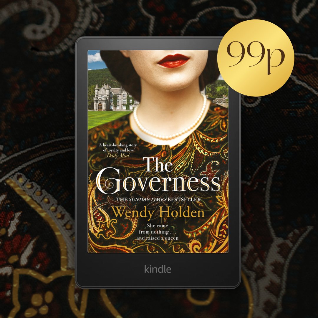 'A hugely entertaining, emotionally satisfying story of love and loyalty' DAILY MAIL #TheGoverness by Sunday Times bestselling author Wendy Holden is available on Kindle for just 99p! brnw.ch/21wJv3E