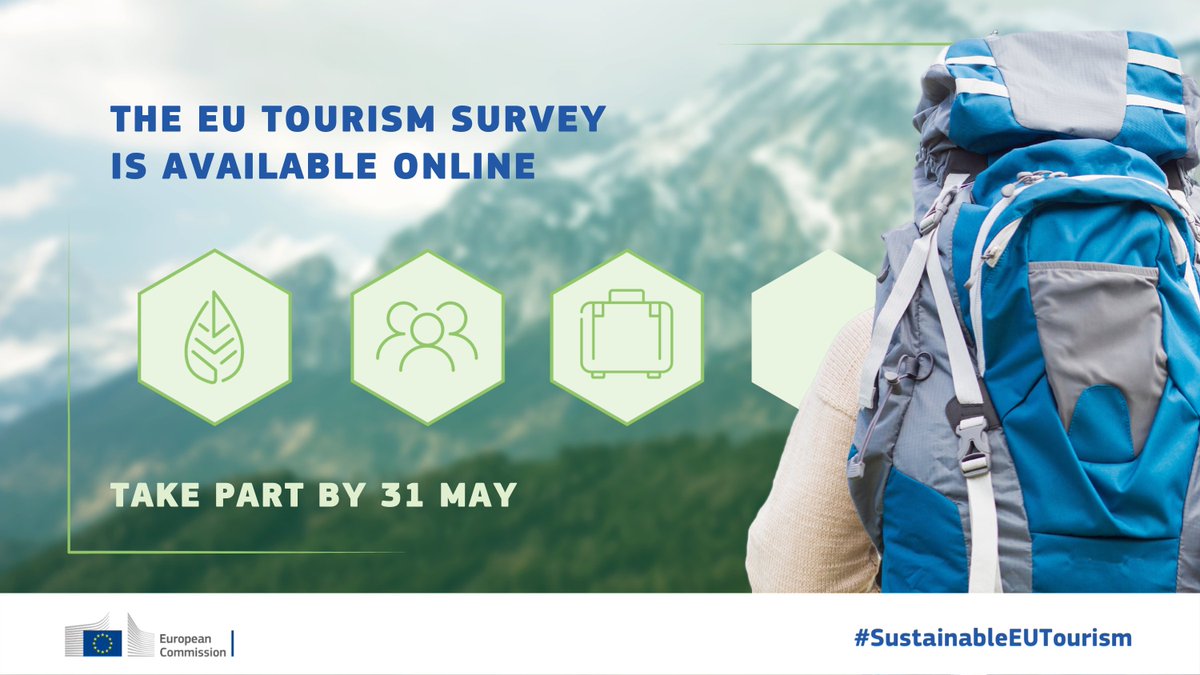 🗺️ Are you a European #DMO? Then we need to hear your #EUTourism insights! 🗣️

Take part in our survey on tourism practices and help create a more sustainable sector 🌍
👉 europa.eu/!9XGpHF

#SustainableEUTourism #EUTravel