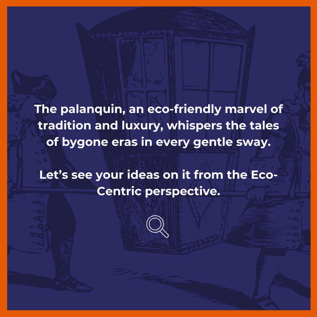 Step back in time with the royal elegance of the palanquin! Embracing eco-friendly design and traditional craftsmanship, the Mahajaan palanquin whispers tales of bygone eras while showcasing sustainable practices. Share your perspective on this journey! @CultureDeclares