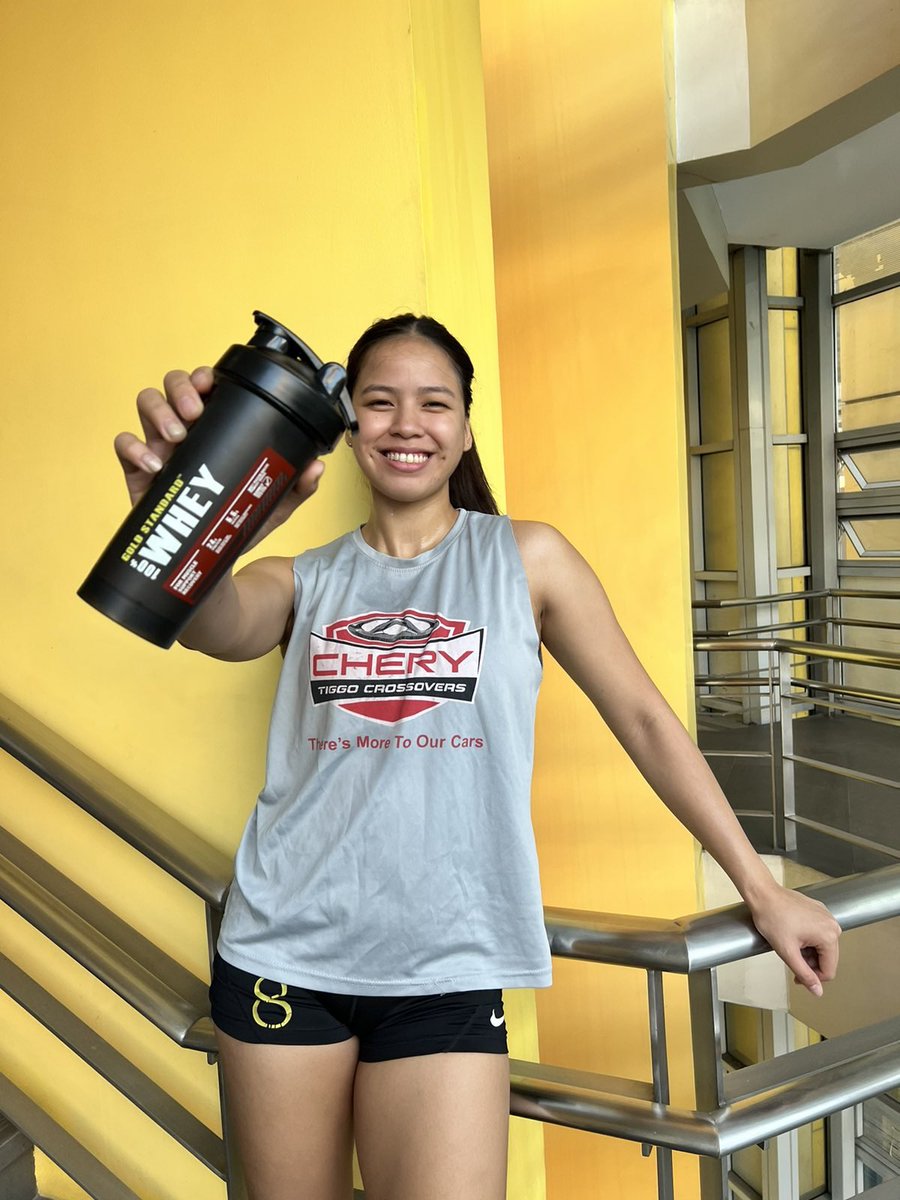 Eya prepares herself with Optimum Nutrition so she can have the same strength as the players in the Physical 100 S2 💪🏻✨ @eyalaureee #EyaLaure #VMGTalent