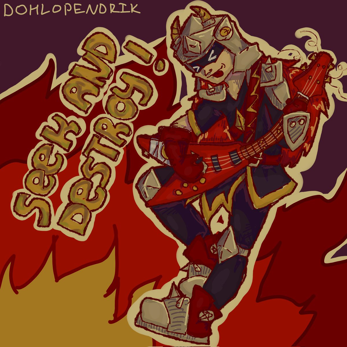 dohlopendrik's tweet photo. Searching, seek and destroy! 
#BrawlStars #BrawlStarsArt #BrawlStarsDraco https://t.co/j4l4keWMk3
