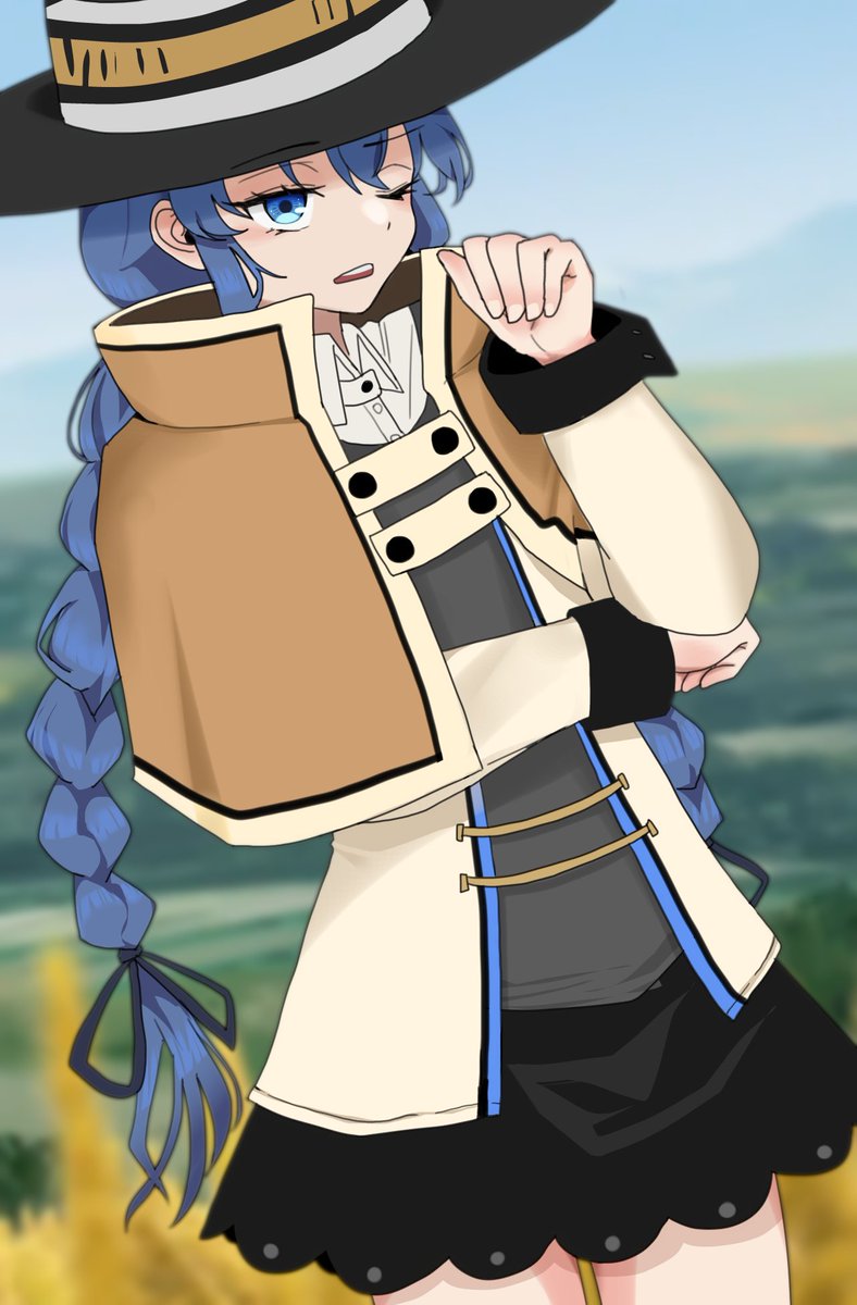 aghagh_'s tweet image. ···한 번만 보여줄 거니까 잘 따라 하셔야 돼요, 루디.

#fanart #無職転生 #MushokuTensei