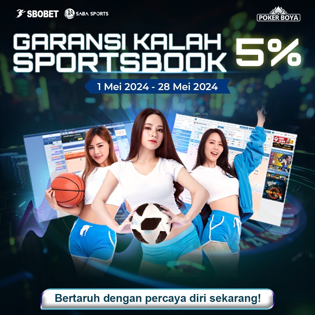 Garansi Kekalahan Bermain Sportsbook 5%
Buruan Main Tanpa Takut Kalah !!
Link : pokerboyafast.com
.
.
#pokerboya #sbobet #sabasports #megagacor #sportsbook #bolatangkas #bolabasket #sepakbolaindonesia