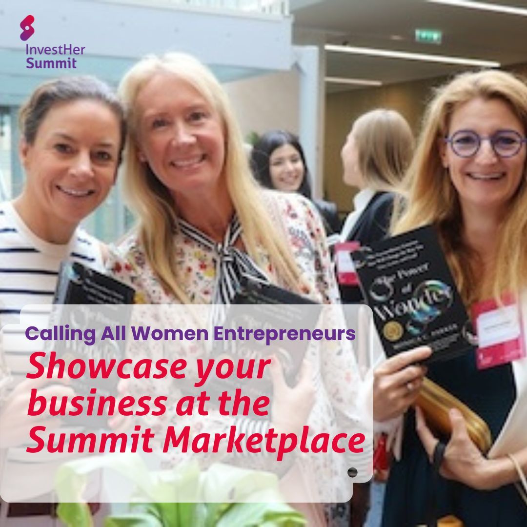 📣 Calling all Women Entrepreneurs! Showcase your business at the @InvestHerSummit #Marketplace in Dublin, June 20-21, 2024 🍀 Gain global exposure, networking opportunities, and a chance to explore new markets 🌍 Register → bit.ly/InvestHerSummi… #CommunityIsCapital