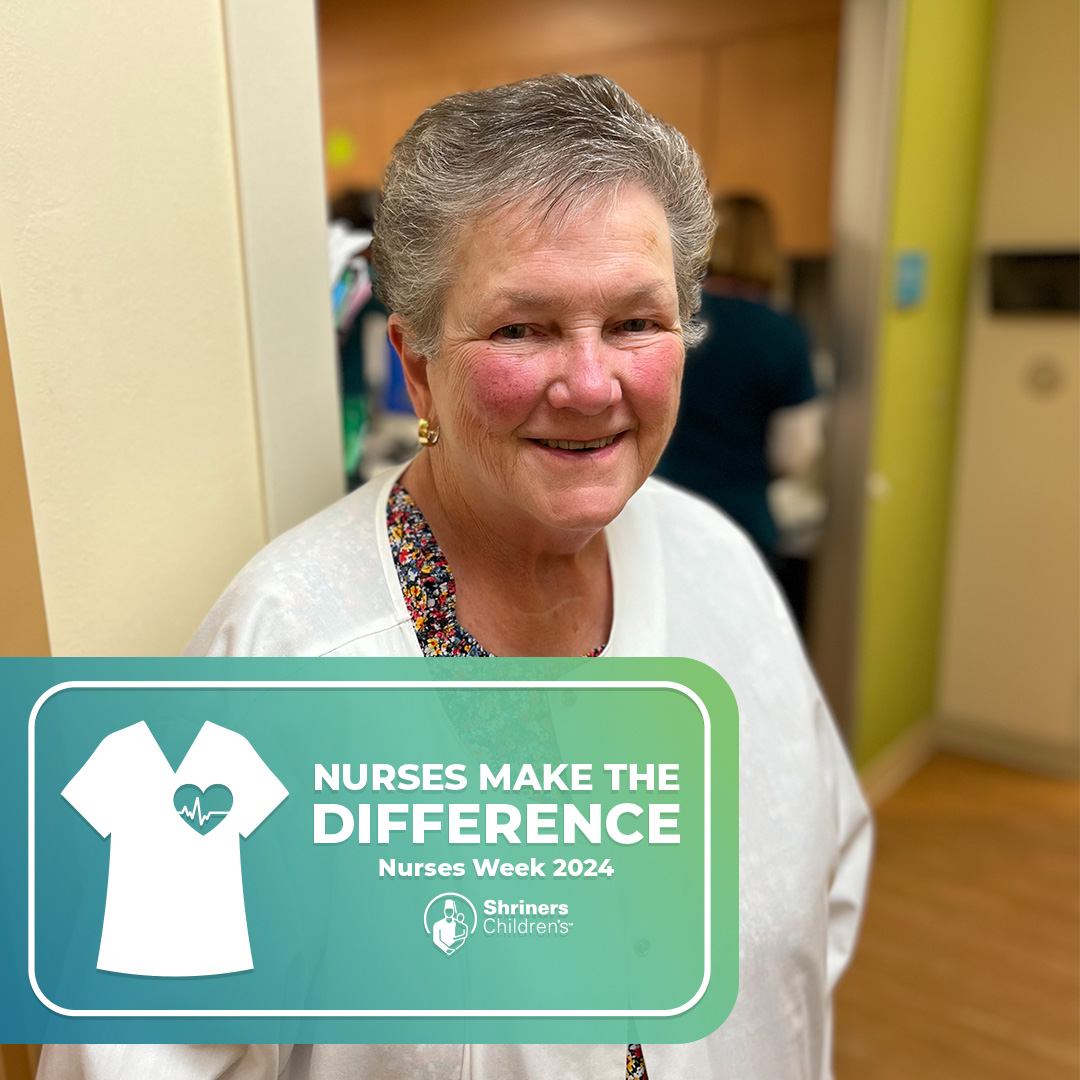 To all of our nurses, like Joetta, who continue to provide the most amazing care anywhere... Your work makes all of the difference. Thank you for everything that you do. ❤️ Happy Nurses Week! #ShrinersNurses #NursesWeek #ShrinersSTL #Kids #Hope @shrinershosp