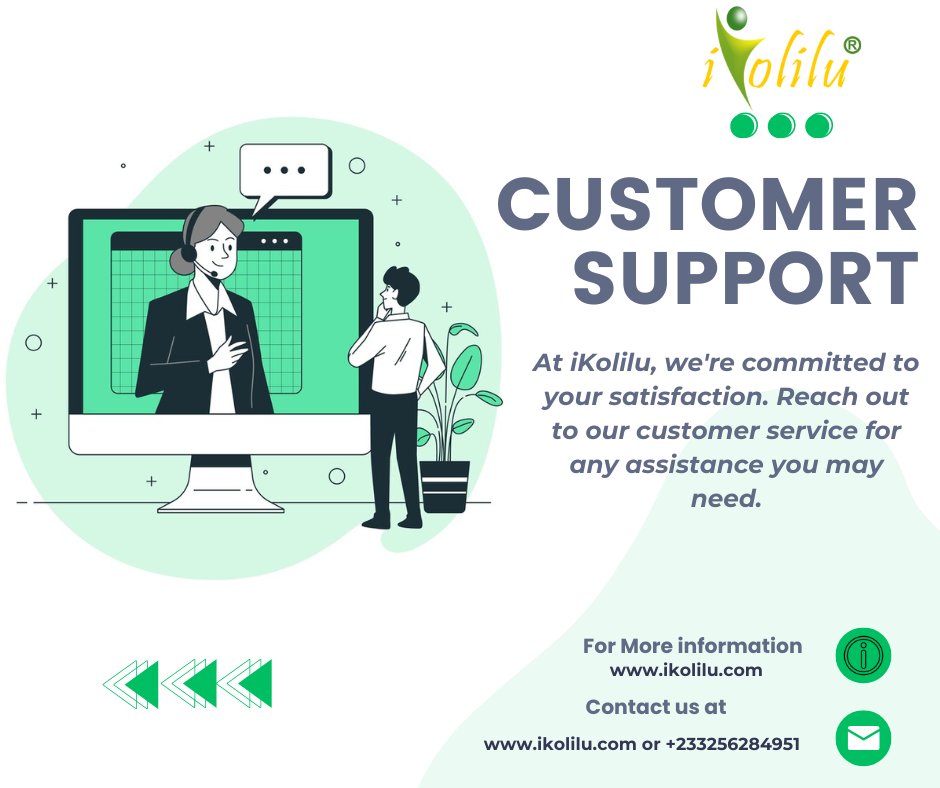 We understand that mastering a new system can be daunting. That's why our dedicated customer support team is here to provide clear instructions, troubleshooting tips, and expert advice to ensure your journey with Ikolilu is smooth sailing.
#ikolilu #edutech #customersupport