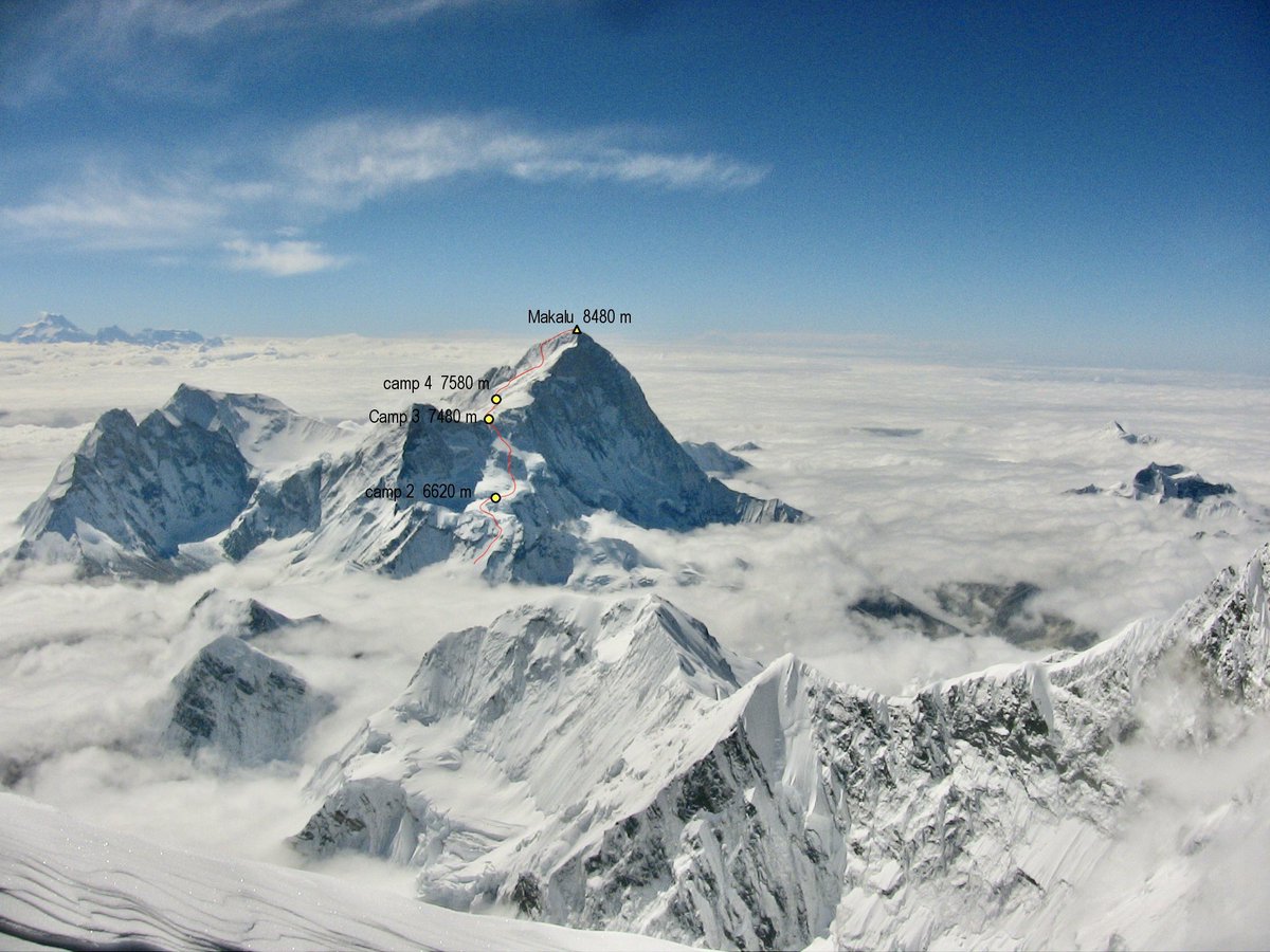 🚨🏔Information : au Népal, quelques alpinistes et plusieurs sherpas ont atteint hier et pour la première fois en 2024, le sommet du Makalu (alt 8485 mètres, Himalaya), cinquième montagne la plus haute du monde. Bravo à toutes et à tous… #sport #escalade #himlaya #montagne