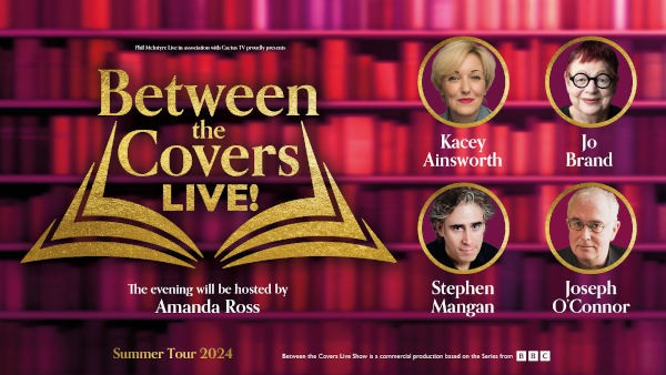 We have 2 tickets to give away to a library member for Between the Covers at the Concert Hall on 06/06/24, 7.30pm. Email info@readinglibraries.org.uk with your name, contact phone number and library barcode number or submit your details at your library. Closing date 24/05/24.
