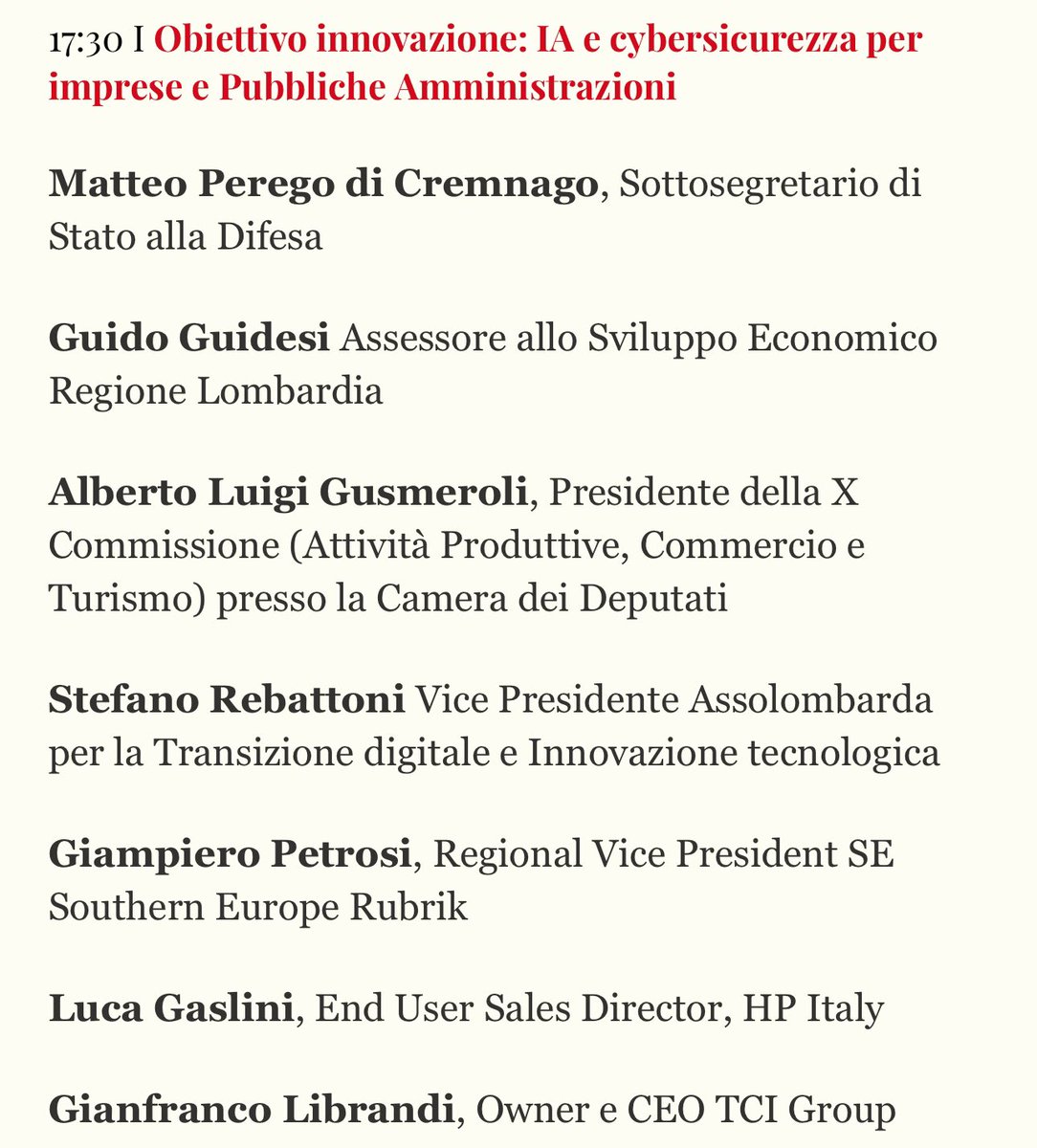 Oggi presso la sede di @Assolombarda a #Milano intervengo alla XXIII edizione del Futuro #DirezioneNord2024, per parlare di Europa e innovazione. Diretta streaming su: youtube.com/live/chU49-HUR…