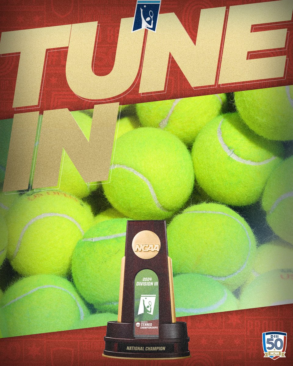 The #D3tennis Women's Selection Show begins NOW! Tune in ➡️ on.ncaa.com/24D3WTENss #DIII50 | #WhyD3