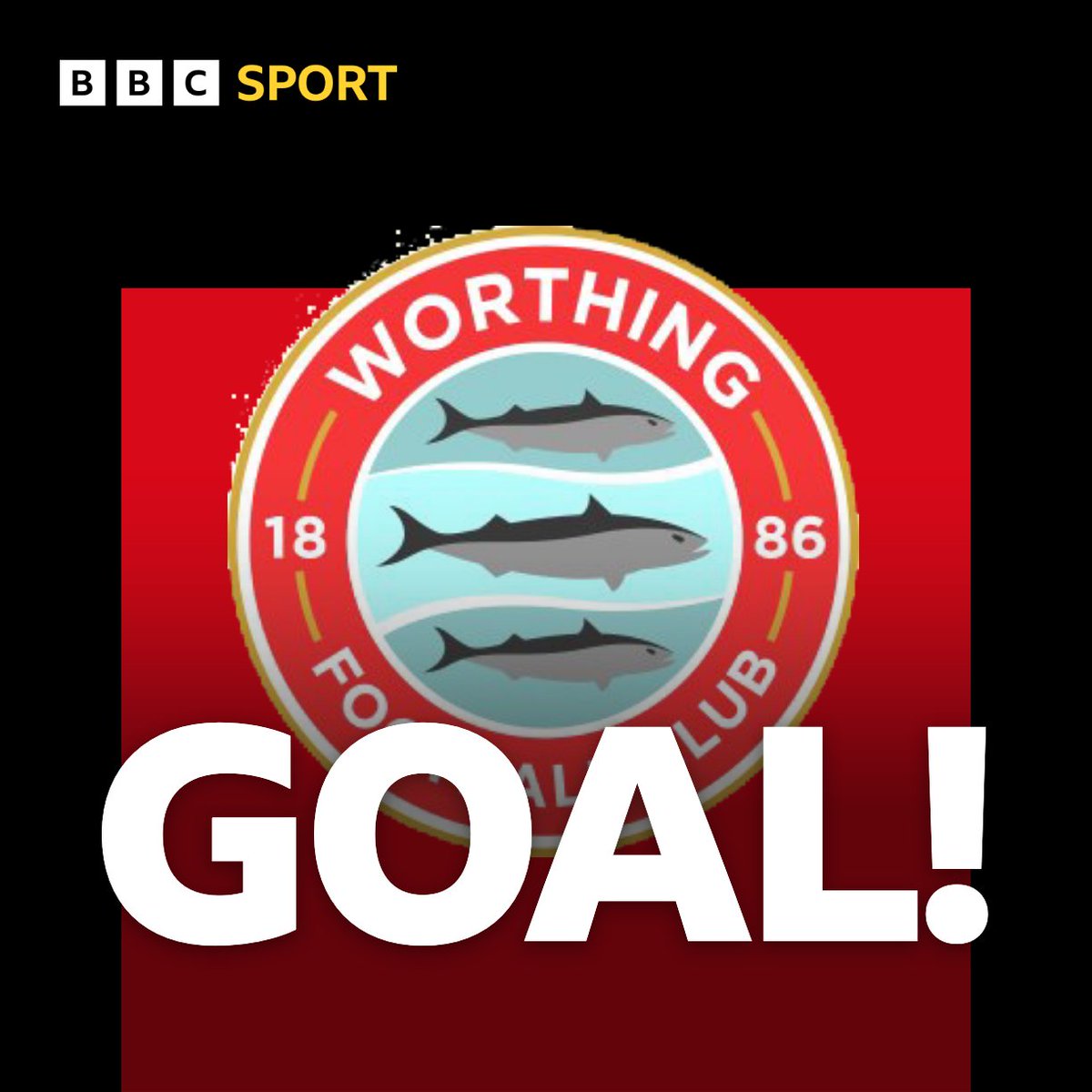 GOALLLL! Worthing 3-3 Braintree Town ❤️ A crazy 5 minute period - three goals, but Worthing are level! 😊🙌 WHAT. A. CRAZY. MATCH! 🤯 Live updates @BBCSussex! 📻 #WorthingFC