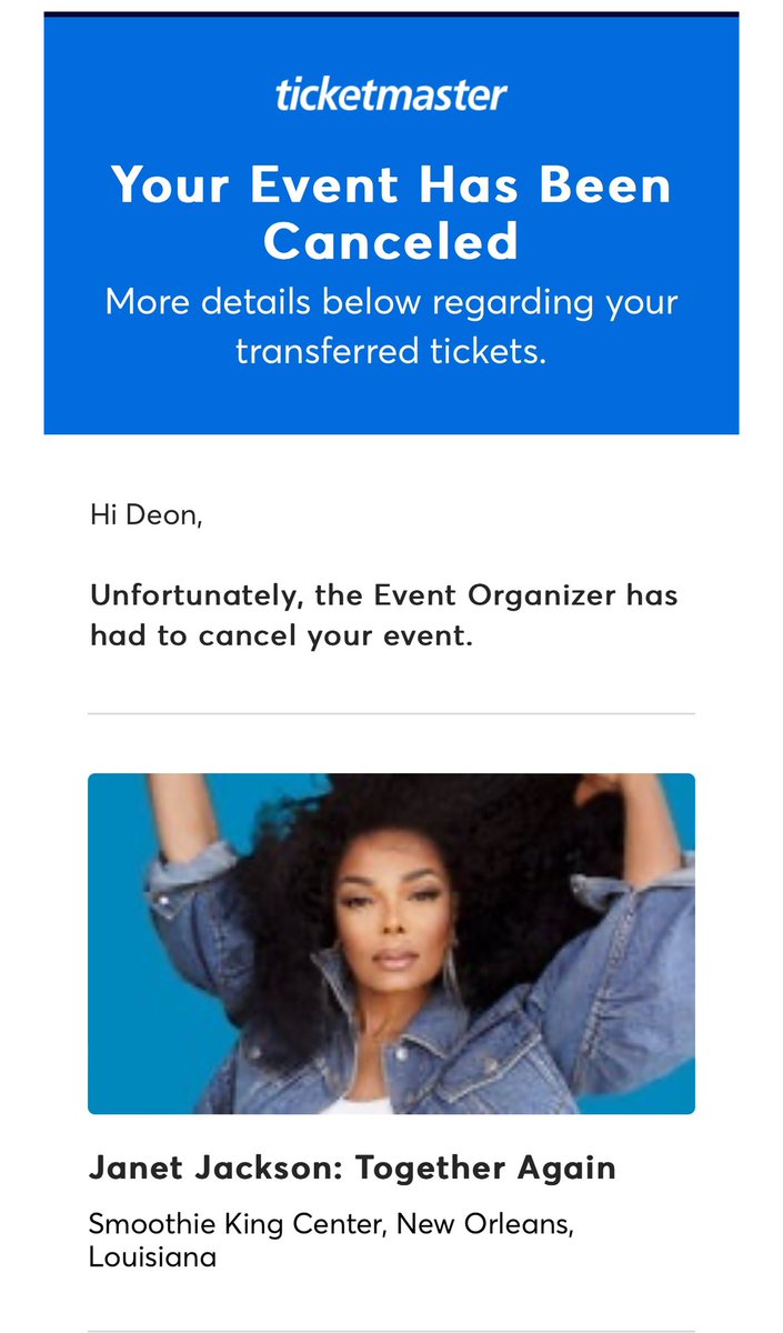 Looks like Janet is only doing Essence fest in New Orleans #janetjackson #togetheragain