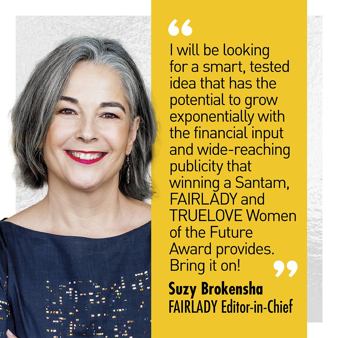 📣 Joining the 2024 #SantamWOTF judging panel for the 10th consecutive year is FAIRLADY's editor-in-chief Suzy Brokensha. To enter and to learn more about Suzy👉 bit.ly/2XlphcU #FairladyxTruelove