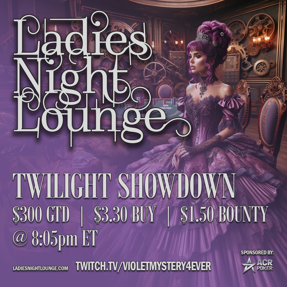 We Missed You!
We kicked off our new line up this past weekend and it was quite the hit!  

Bonus Bounties - Cold Cash - High Hands - Fun Friends

Be sure to visit the ladies <a href="/Arlynnia/">Arlynnia</a> <a href="/Kymmers66/">Kymmers</a> <a href="/violet_mystery/">෴❤️෴ Violet Mystery ෴❤️෴</a> each week on <a href="/Twitch/">Twitch</a> to get in on the <a href="/ACR_POKER/">ACR Poker</a> fun!!!