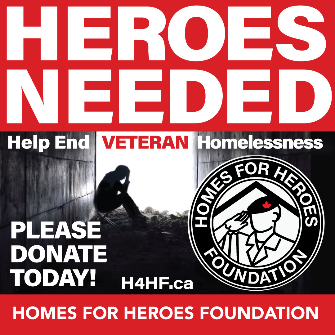 Join us in making a real and meaningful difference by supporting our mission to help our unhoused Veterans. 
Learn more  h4hf.ca 
#canada #homelessnessawareness #caf #canadianveterans #tacklinghomelessness #homelessness #veteransupport #veterans