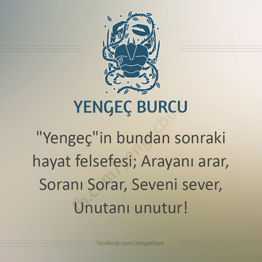 #YengeçBurcu