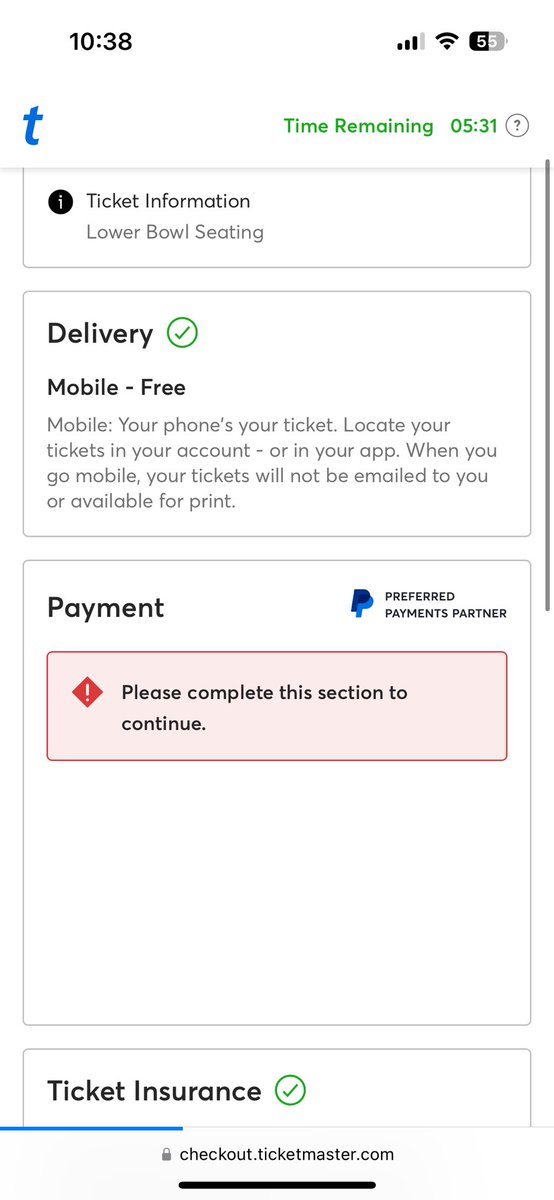 Leisha Majtan (@leishamajtan) on Twitter photo Ticketmaster is the biggest piece of trash that ever was created. I had these Ed Sheeran tickets in my cart but I needed to complete this PayPal step that didn’t exist in order to finalize. Tickets gone. Wtf once again <a href="/Ticketmaster/">Ticketmaster</a>??? Ticketmaster is the biggest piece of trash that ever was created. I had these Ed Sheeran tickets in my cart but I needed to complete this PayPal step that didn’t exist in order to finalize. Tickets gone. Wtf once again <a href="/Ticketmaster/">Ticketmaster</a>???