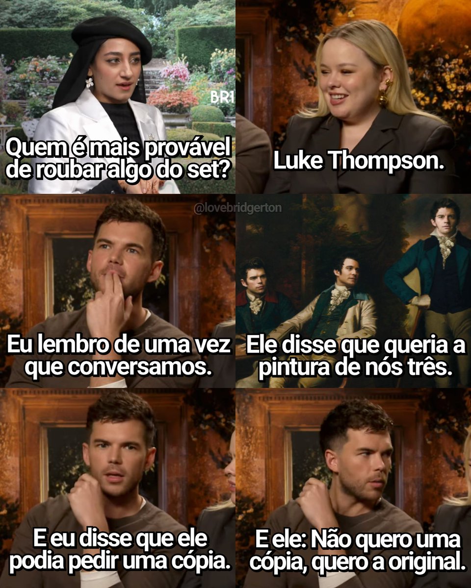 ele é totalmente o Benedict