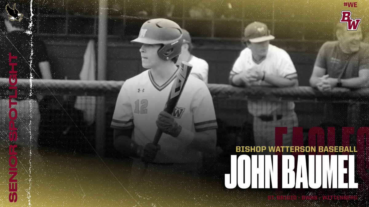 Celebrating our seniors this week. Starting with John Baumel…off to Wittenberg! Thank you John