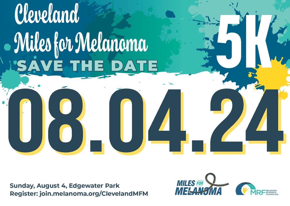 Are you ready to Rock & Roll Cleveland!? Our 2024 Cleveland Miles for Melanoma registration page is now OPEN! Join us on Sunday, August 4th at Edgewater Park. Click the link below to take advantage of our limited time early bird registration rates - buff.ly/44x7GQe