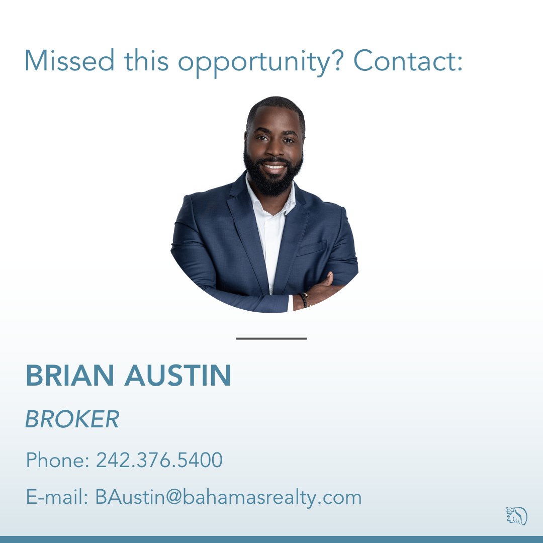 SOLD❗️
Last Asking: $400,000

Congratulations to Broker, Brian Austin, on the sale of this 26,100 Sq. Ft beachfront property, located in Farmer's Hill, Exuma!

Connect with Brian for more real estate opportunities: l8r.it/R7WC