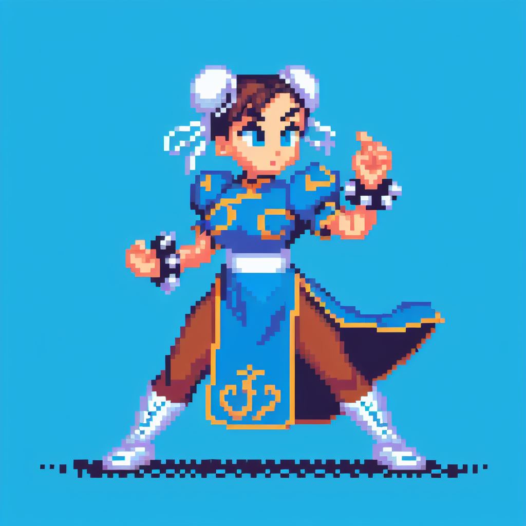 Chun-Li from Street Fighter AI mode.
#ChunLi #StreetFighter #StreetFighter6 #videogames #waifu #AIgirl