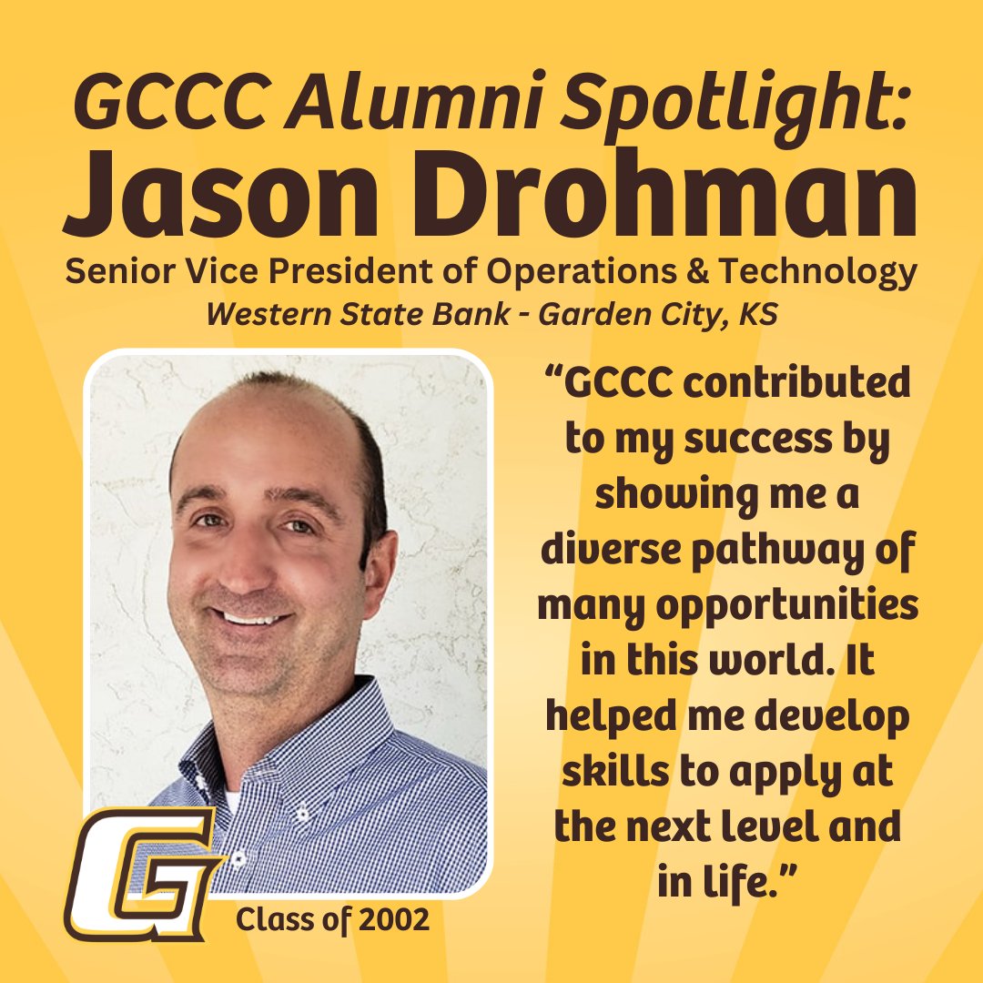 Jason Drohman chose to attend GCCC to gain insight into post-secondary education, stating, 'I wanted to understand what I was dipping my feet into with the college atmosphere. GCCC had everything I needed at a lower cost.' Read more: ow.ly/i9AU50Rxi2m