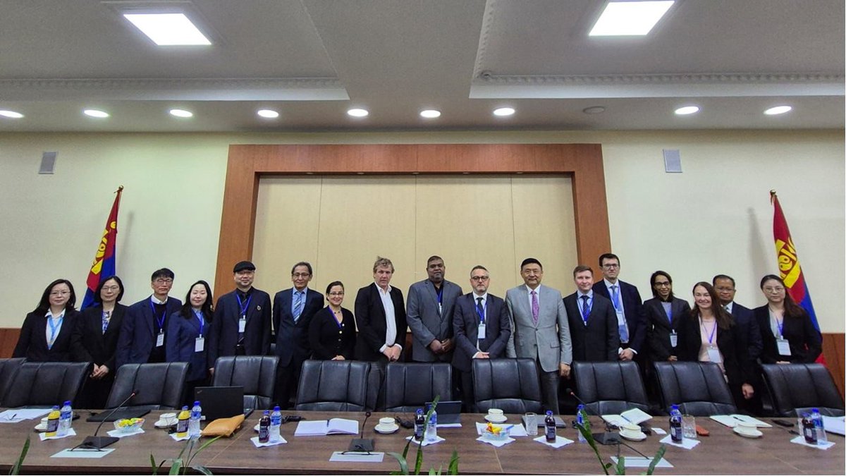 IAEA PACT (@iaeapact) on Twitter photo Mongolia's #imPACTReview 🇲🇳 kicked off by meeting State Secretary for Health Mr Ochirbat Dagvadorj.
Experts from <a href="/WHO/">World Health Organization (WHO)</a>, <a href="/WHOWPRO/">World Health Organization (WHO) Western Pacific</a>, <a href="/WHOMongolia/">WHO Mongolia</a>, <a href="/IARCWHO/">IARC</a>, <a href="/iaeaorg/">IAEA - International Atomic Energy Agency ⚛️</a>, <a href="/MDAndersonNews/">MD Anderson Cancer Center</a> and KIRAMS 🇰🇷 are in the country to conduct the comprehensive #cancercontrol assessment. Mongolia's #imPACTReview 🇲🇳 kicked off by meeting State Secretary for Health Mr Ochirbat Dagvadorj.
Experts from <a href="/WHO/">World Health Organization (WHO)</a>, <a href="/WHOWPRO/">World Health Organization (WHO) Western Pacific</a>, <a href="/WHOMongolia/">WHO Mongolia</a>, <a href="/IARCWHO/">IARC</a>, <a href="/iaeaorg/">IAEA - International Atomic Energy Agency ⚛️</a>, <a href="/MDAndersonNews/">MD Anderson Cancer Center</a> and KIRAMS 🇰🇷 are in the country to conduct the comprehensive #cancercontrol assessment.