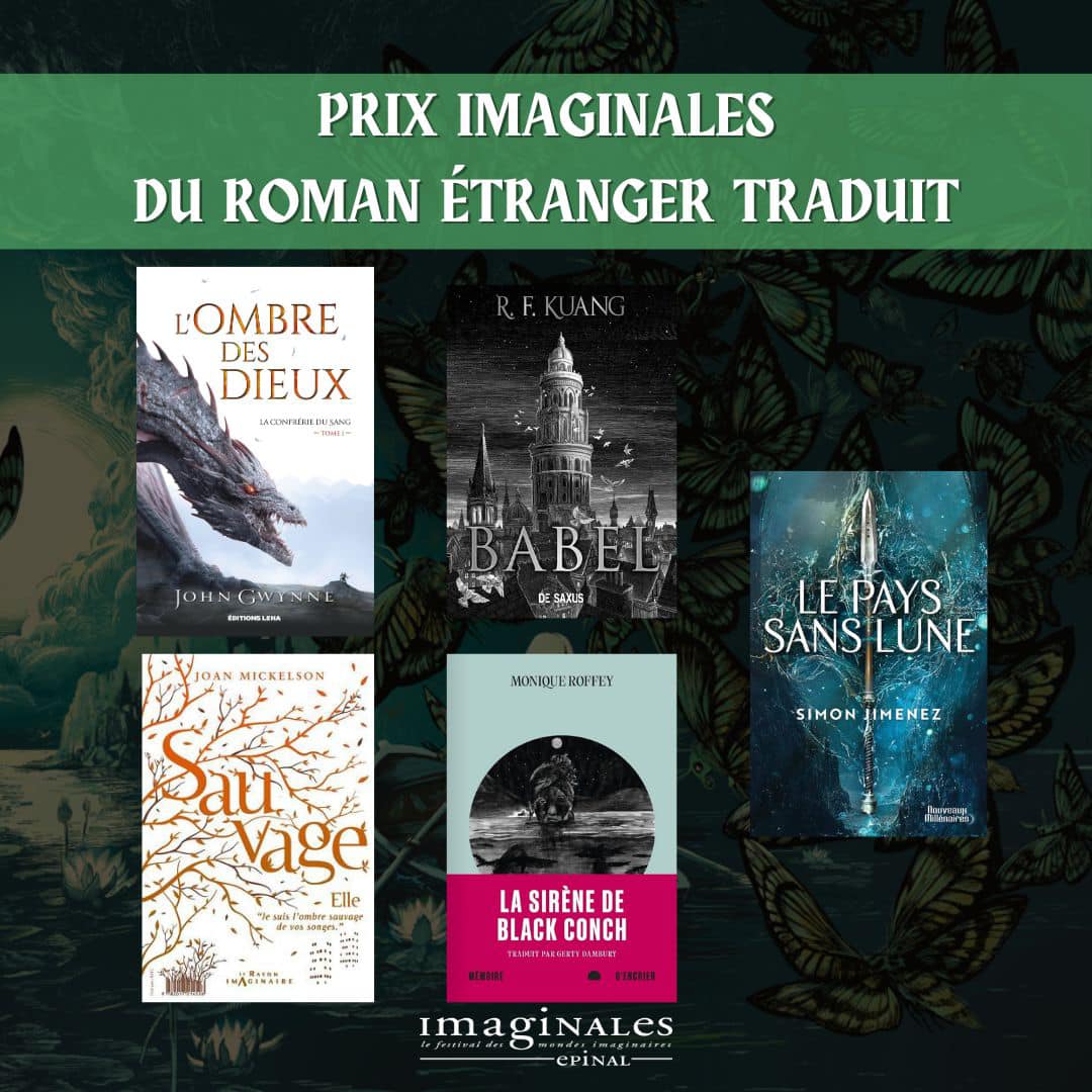 Lloyd Chéry (@lloydchery22) on Twitter photo Notre jury a bien bossé pour le prix des <a href="/imaginales/">Les Imaginales</a> ! Je ne peux que recommander les titres dans les deux sélections :) Notre jury a bien bossé pour le prix des <a href="/imaginales/">Les Imaginales</a> ! Je ne peux que recommander les titres dans les deux sélections :)