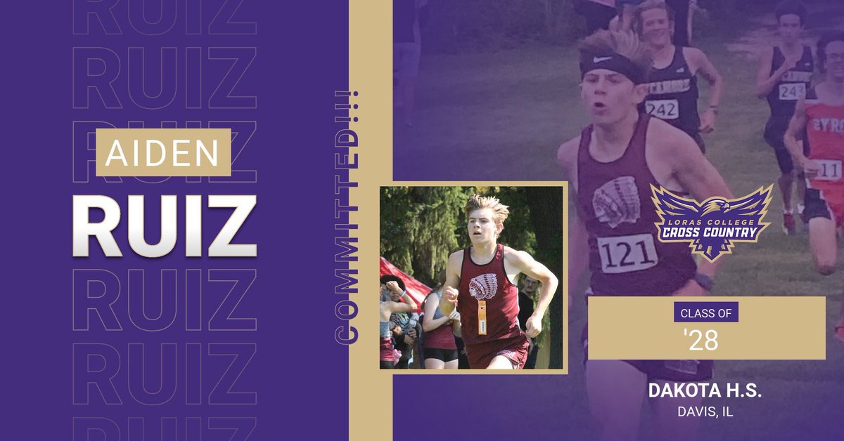 We are excited to welcome Aiden Ruiz to the Loras XC/TF team! #GoDuhawks