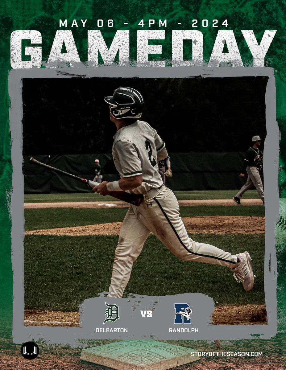 Game Day: Delbarton starts the new week of hosting Randolph HS at Fleury Field. First pitch slated for 4pm #delbartonbaseball #playfast