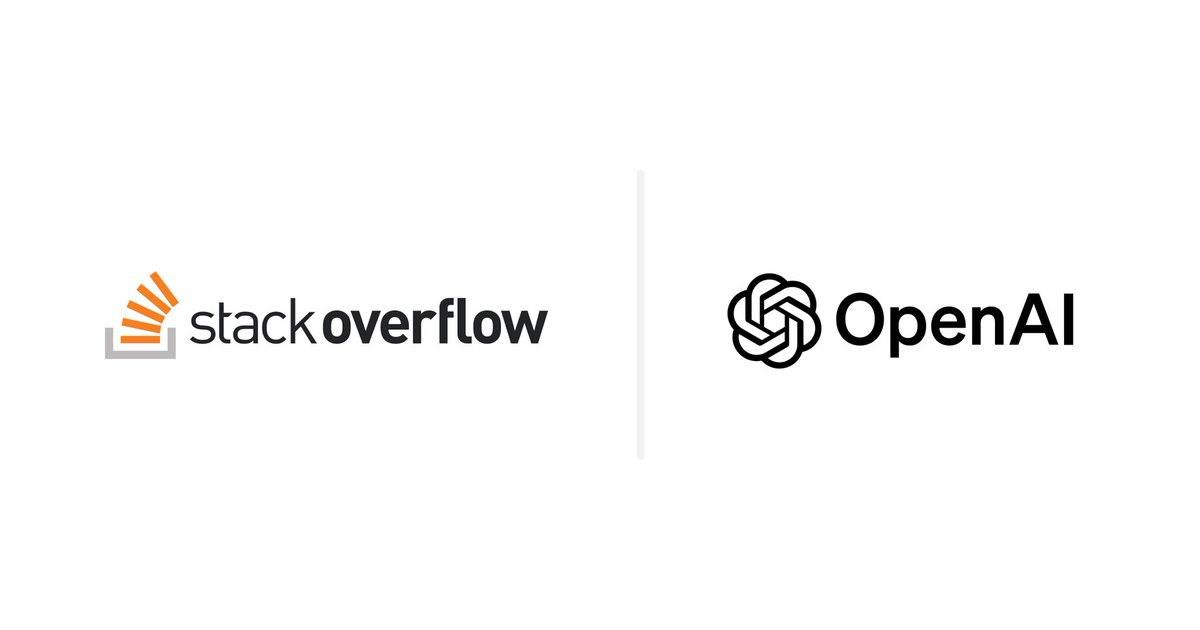 【速報】Stack OverflowとOpenAIが業務提携

5.9億以上の質問が集まる、世界最大の開発者向けQAサイトStack OverflowがOpenAIとの業務提携を発表しました。OpenAIのLLMモデルがさらに強化される見込みです。