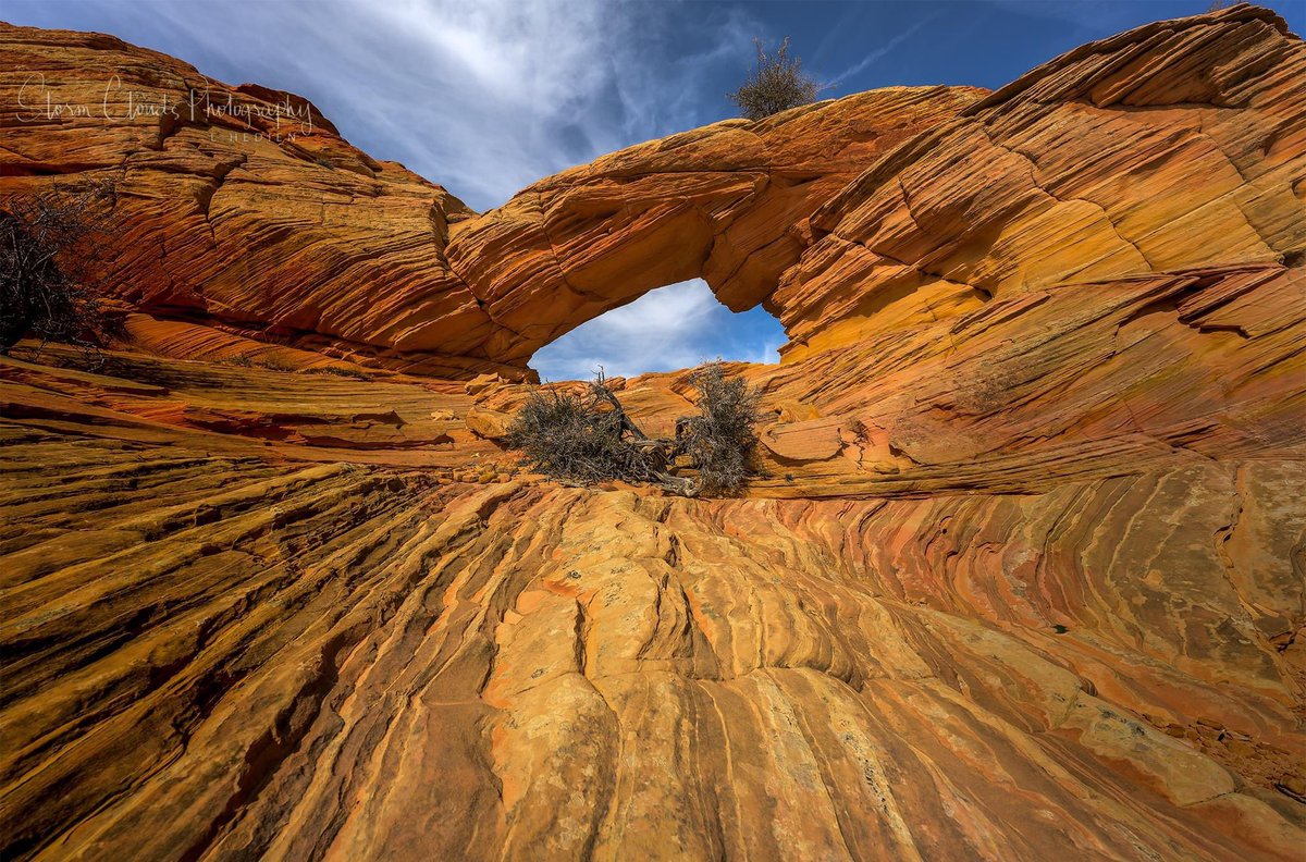 Hiked 🥾 #TheWave 🌊! An incredible place.🥰. This is #TopRockArch. #coyotebuttes #arizona #permit #landscape #hike #geology #hiking #sandstone #coyotebuttesnorth #nikonoutdoors #nikonoutdoorsusa #zcreators #z7ii #natgeophotos #natgeowild #natgeoyourshot @riyets @discovery