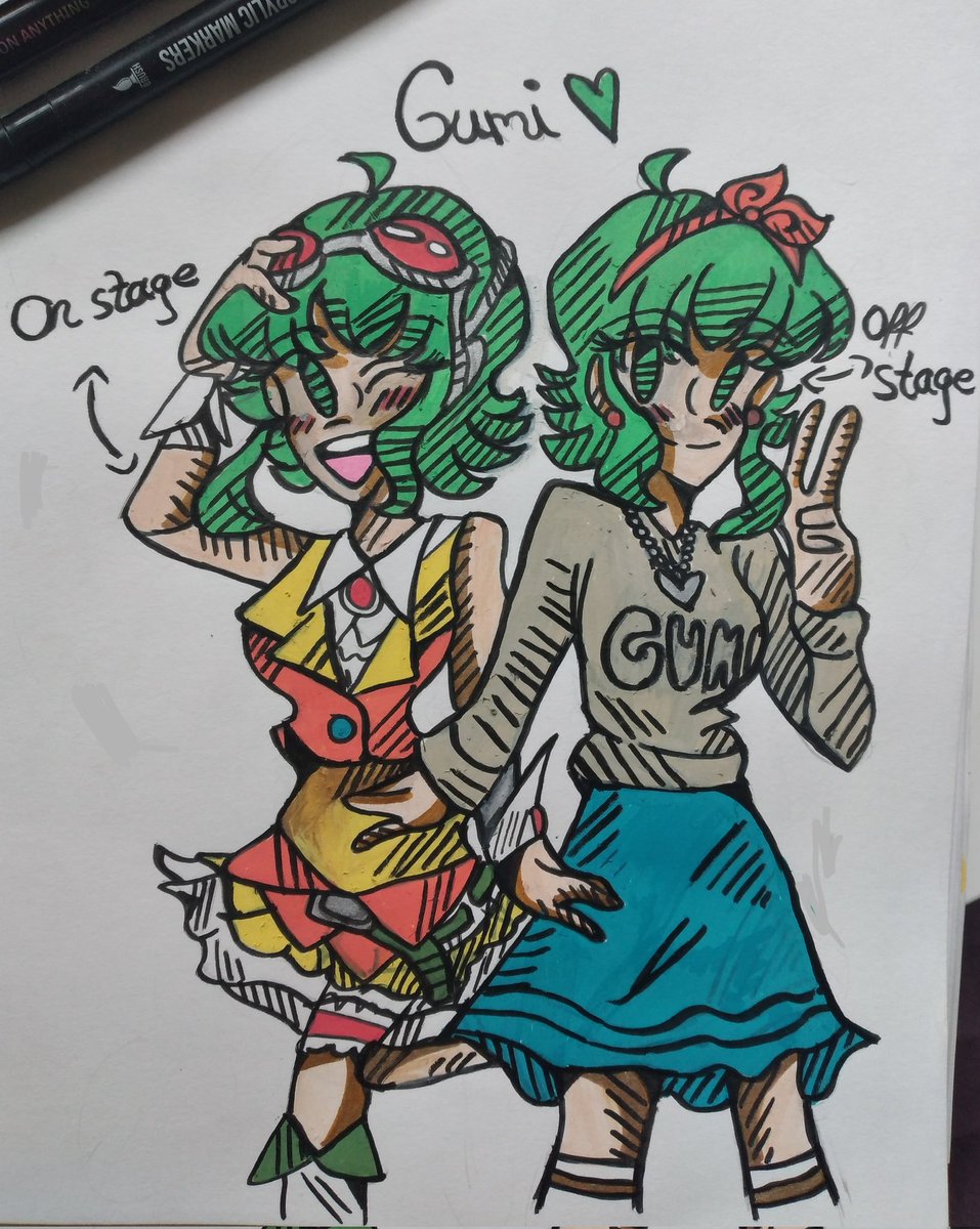 Part 2 of Vocaloids: On Stage and Off Stage with #GUMI! 💚🥕

#VOCALOID #初音ミク