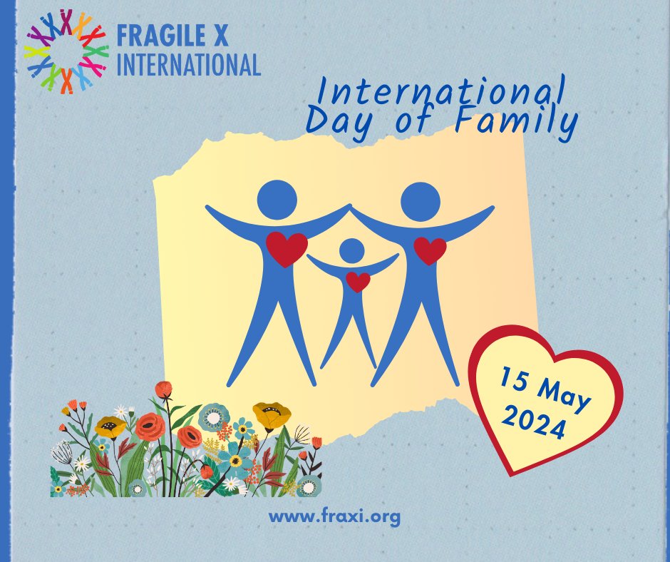 On this day, we want to celebrate families who build happiness despite difficulties, who love life and see goals and paths even when there doesn't seem to be any. To help FraXI achieve its vision, please go to fraxi.org and donate. #internationaldayoffamily #fraxi