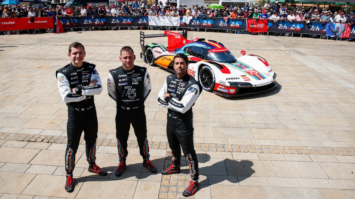 #LeMans24 - @Mathjaminet will share driving duties in the third No. 4 #Porsche963 with his works driver colleagues @FelipeNasr and @NickTandyR at this year's @FIAWEC @24hoursoflemans. This same trio helmed the No. 75 vehicle last year

All details: bit.ly/3wks1vv