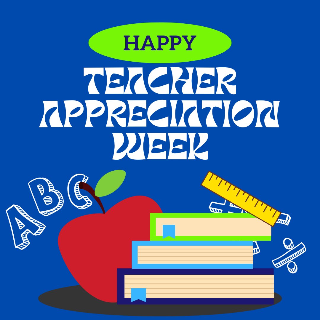 🍎Happy #TeacherAppreciationWeek!🌟 To all the educators who spark curiosity, ignite imaginations, & shape young minds, thank you for your dedication & passion. Your commitment to nurturing lifelong learners inspires us every day. We celebrate you! 🎉#JCPSLibraries @JCPSLMSDrLynn