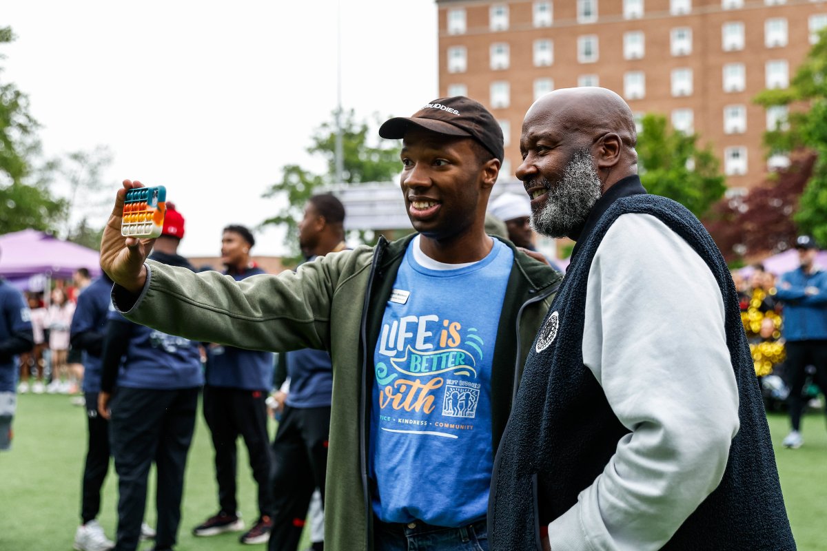 A great weekend in College Park The squad was out to support the @bestbuddies friendship walk!