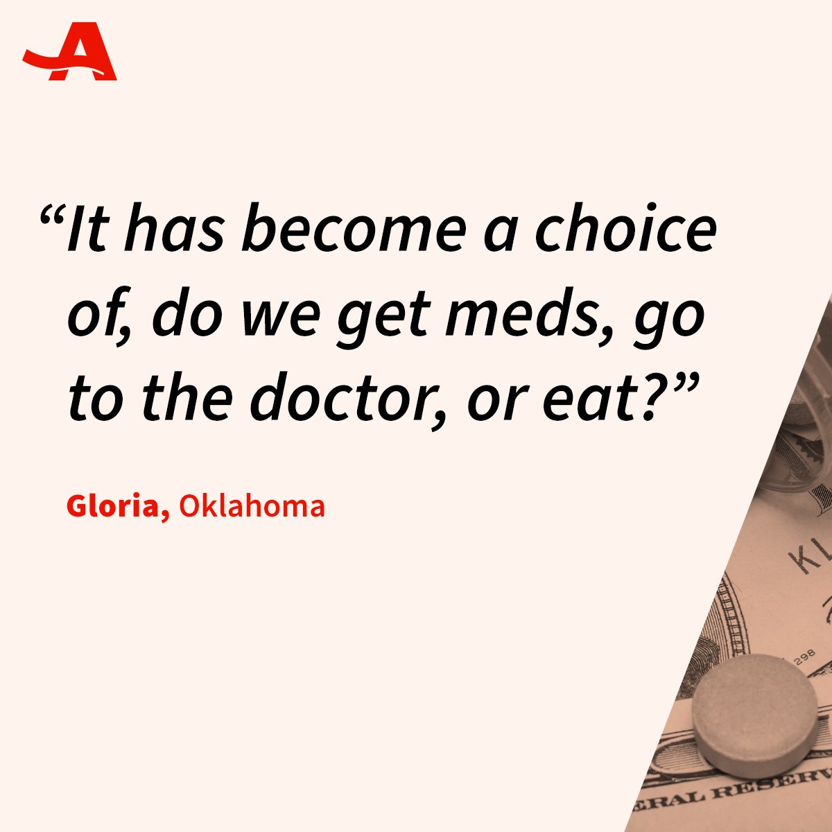 For older Americans like Gloria, we continue to fight for #FairRxPricesNow. Learn more: spr.ly/6017jdSIc #MedicationMonday
