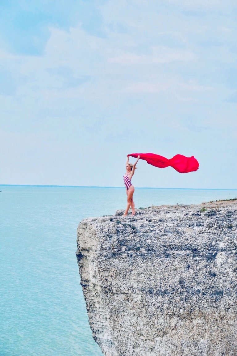 Beauty in it’s landscapes. Steep Rock is located on the east shore of Lake Manitoba and has the most breathtaking limestone cliffs that took thousands of years to form.