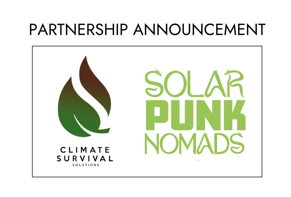 SolarpunkNomads's tweet image. We are glad to announce an important partnership with @ClimateSoluti0n  that  will enable us  to better design and build innovative zero-emission vehicles and other Solarpunk solutions for local communities. Read the press release ⬇️

docs.google.com/document/d/1IZ…
