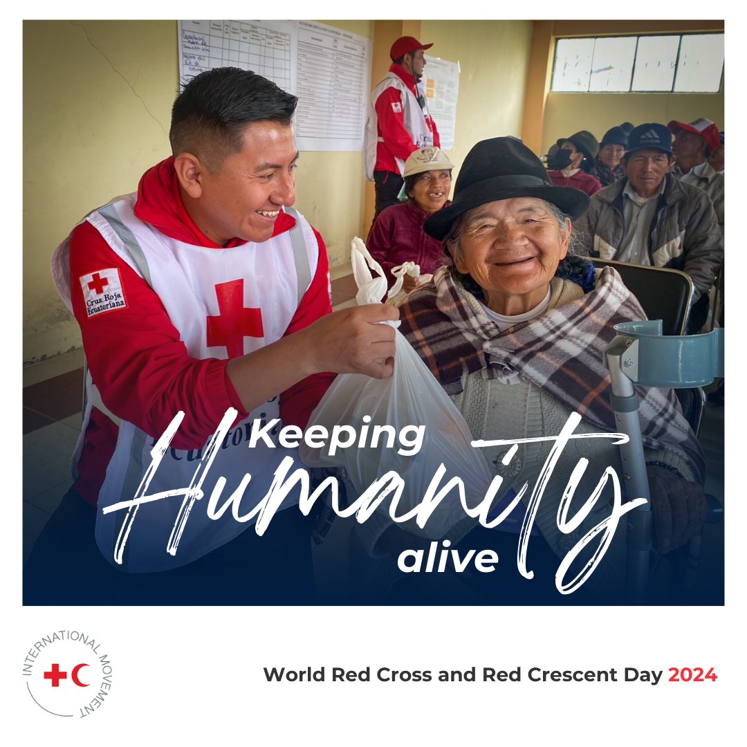 Anticipating World Red Cross & Red Crescent Day on May 8, let us reflect on keeping humanity alive. Every gesture of compassion, every act of solidarity, breathes life into our shared humanity. Our staff and volunteers embody this spirit every day. #RedCrossDay #RedCrescentDay