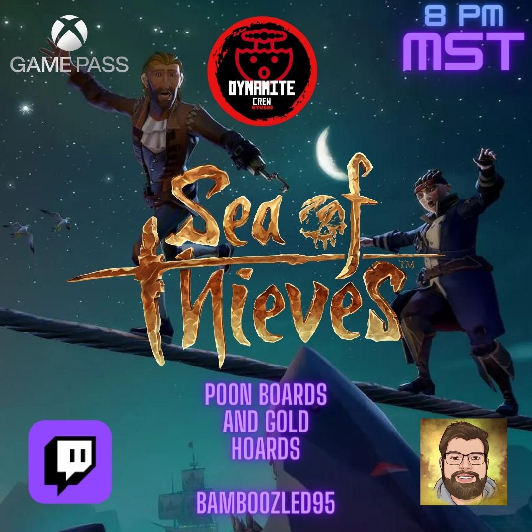 Bamboozled95's tweet image. @everyone Happy Monday! Thank you for hanging in there as we were absent last week. Calvin is doing great with his backpack 🎒 and treatment! We will be live tonight ! #Sot #Shenanigans #livenotification #SeaOfThieves