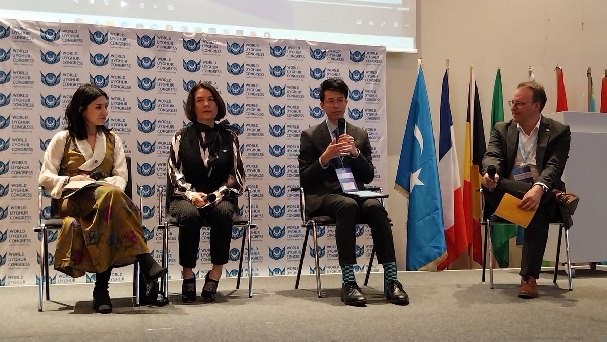 This weekend, for the 20th anniversary of the @UyghurCongress our chairman @Ray_WongHKI went to Munich to celebrate the invaluable work that has been done by this incredible community and to discuss ways on how to move forward in our joint efforts.