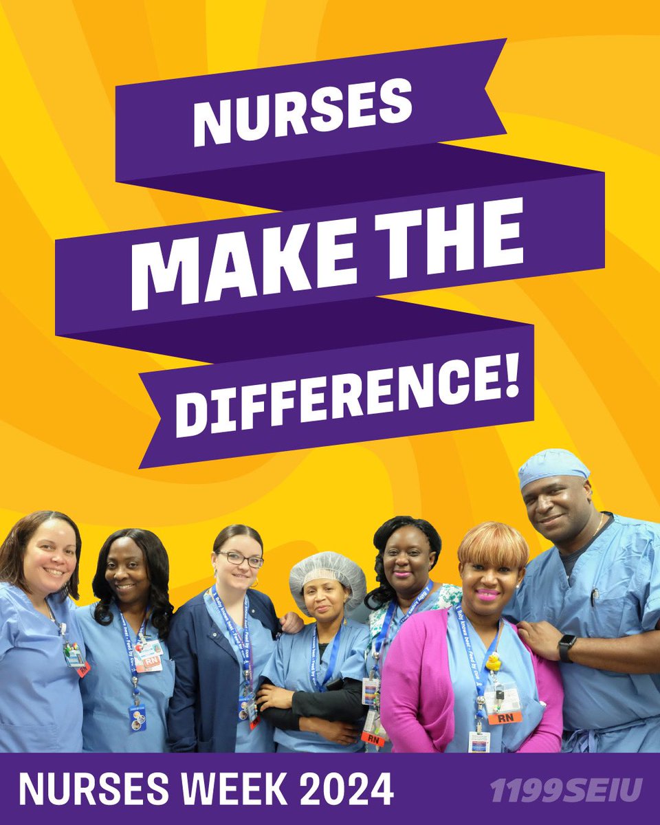 Let’s shine the spotlight on our incredible nurses this Nurses Week! 🌟 Thank you for your unwavering dedication and compassionate care! From the recovery ward to advocating for safe staffing, your tireless efforts make all the difference to the community you serve!