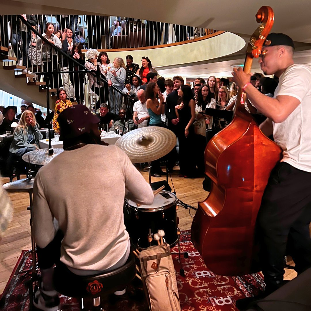 Last night marked the end of our Late Night Jam Sessions, and what a way to close it out! If you have enjoyed #CheltJazzFest please head to our website to donate and help us keep 25% of our programme free and these special moments alive 🎶 Donate here: cheltenhamfestivals.com/support-us
